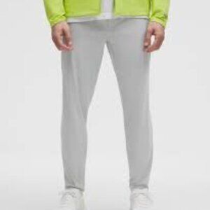 Lululemon Mens Pace Breaker Jogger Shorter Hem 27" Medium Silver Drop Gray Pant